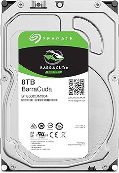 Amazon.com: Seagate BarraCuda Internal Hard Drive 8TB SATA 6Gb/s
