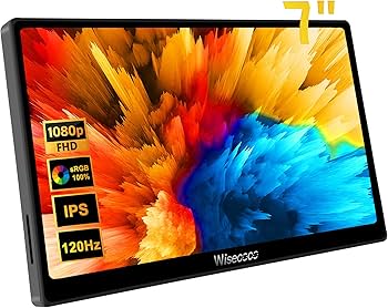 Amazon.com: wisecoco 7 inch Portable Monitor Touchscreen IPS 1080P