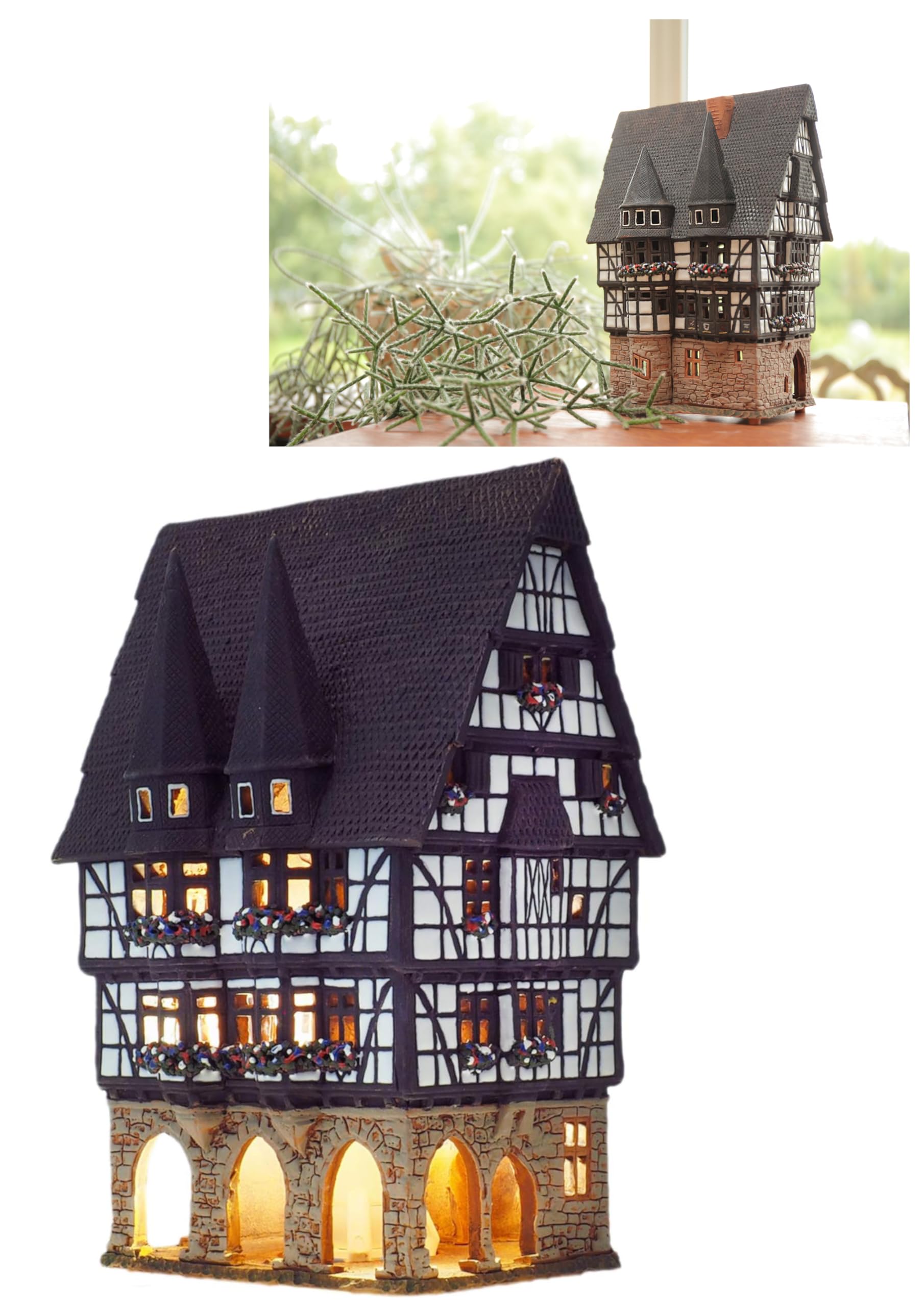 Amazon.co.jp: ドイツアルスフェルトのMidene Town Hall、セラミック