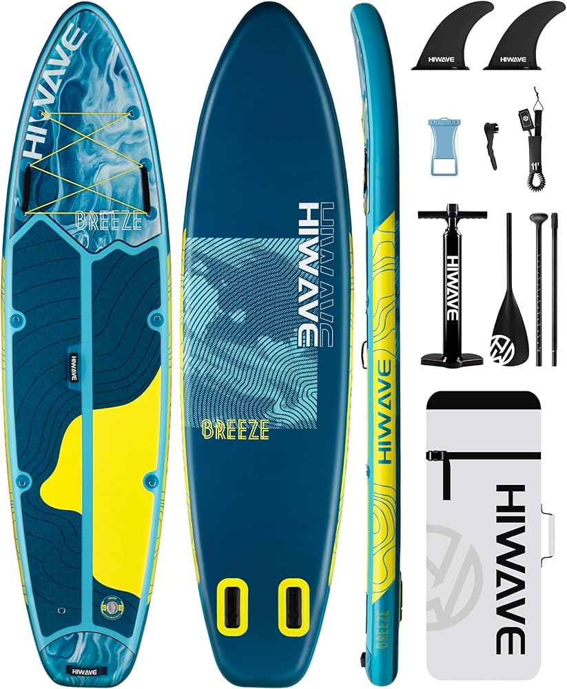 Amazon.com : Hiwave Inflatable Stand Up Paddle Board 11'*34”*6