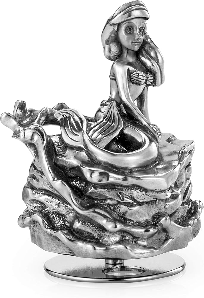 Amazon | ROYAL SELANGOR ディズニー カルーセルオルゴール アリエル