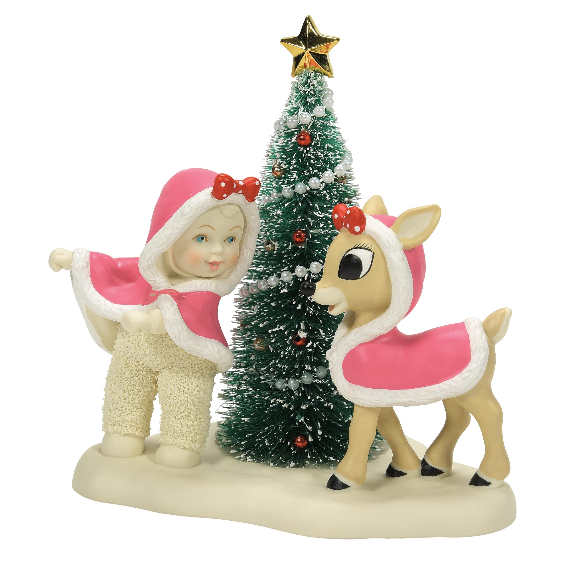 Amazon.com: Department 56 Snowbabies Rudolph The Red-Nosed