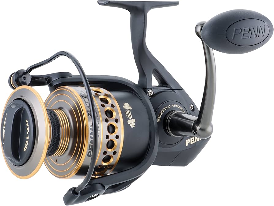 Penn Battle II 8000 Spinning Reel - Black: Buy Online at Best
