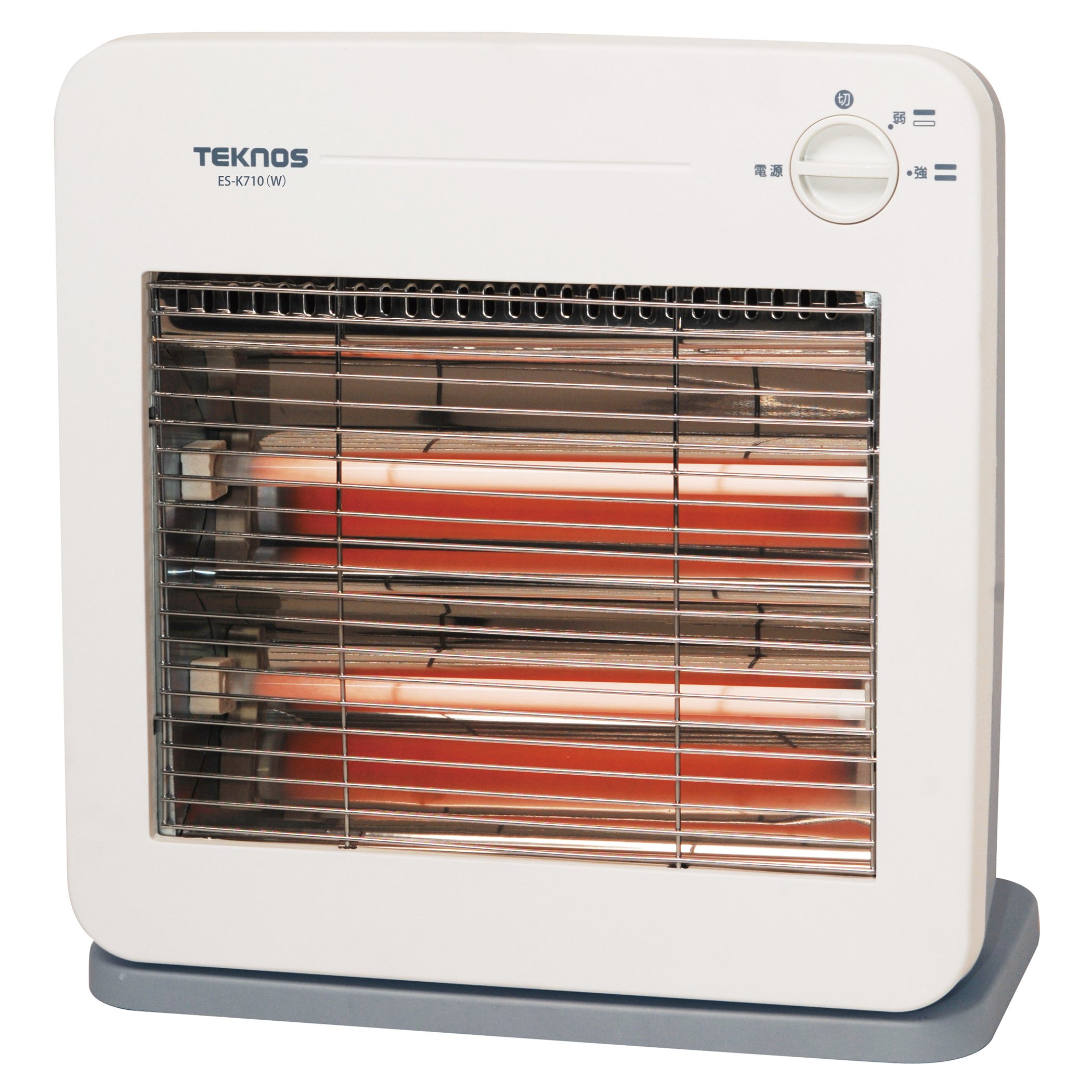 Amazon | TEKNOS 薄型デザイン 温度2段階切替式 電気ストーブ ES-K710