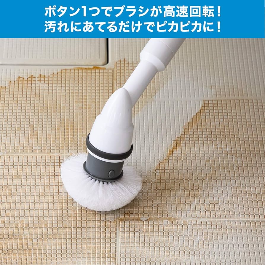 Amazon｜ショップジャパン ターボプロ 高速回転電動ブラシ デラックス