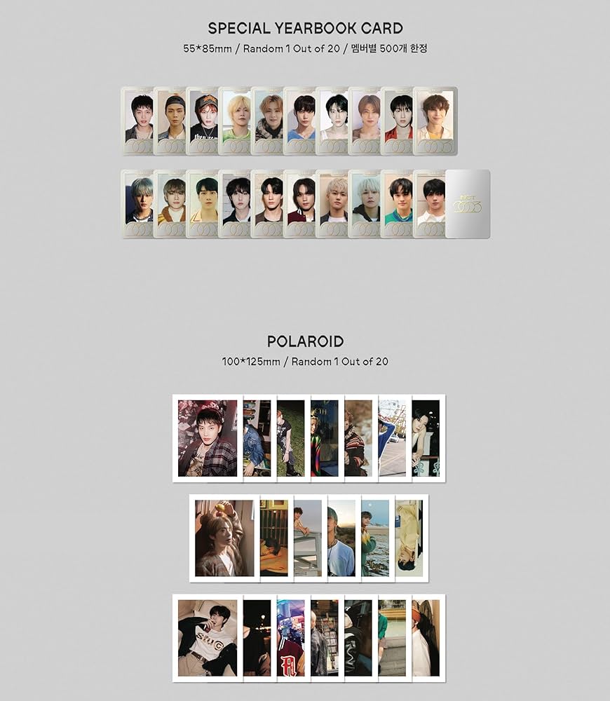 NCT 2023 golden age マーク スペシャルイヤーブック トレカ 【公式通販】