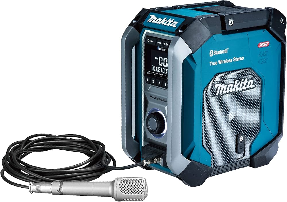 Amazon | マキタ(Makita) 充電式ラジオ（青） 40Vmax 本体のみ