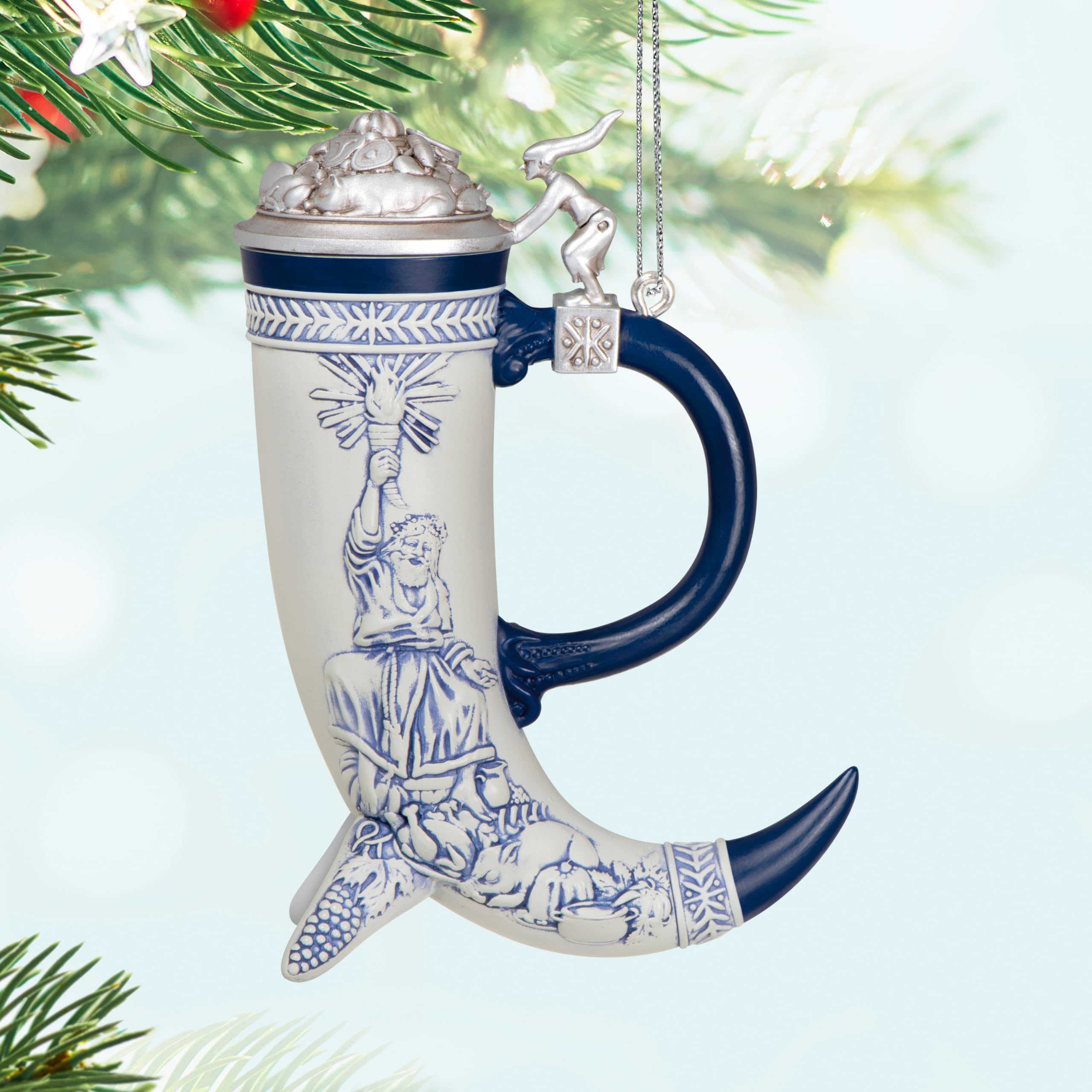 Amazon.com: Hallmark Keepsake Christmas Ornament 2024, Beer Stein