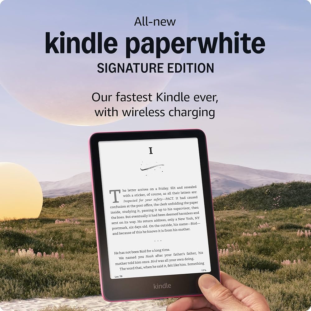 Amazon.com: Kindle Paperwhite Signature Edition Essentials Bundle
