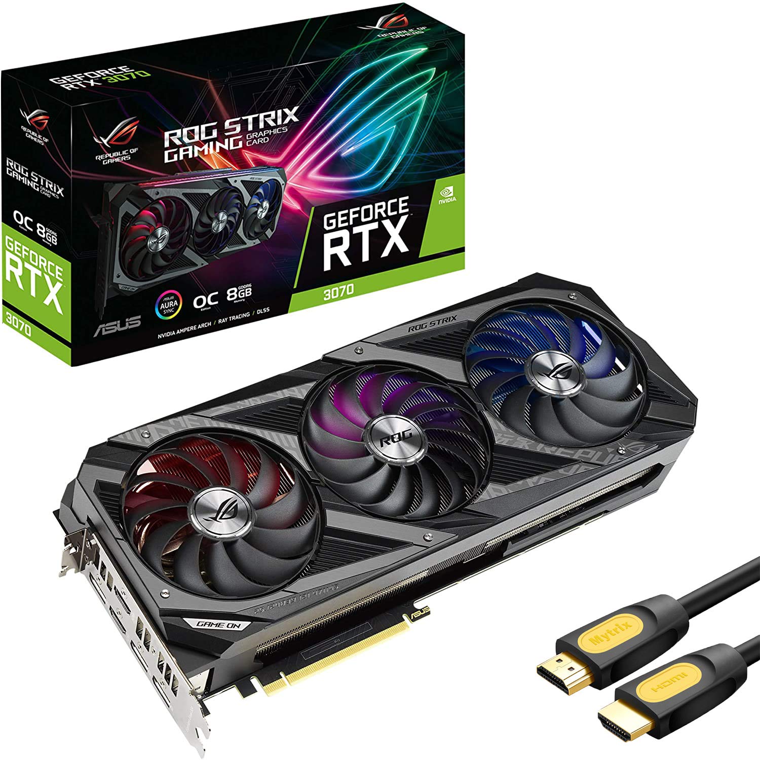 Amazon | ASUS ROG Strix NVIDIA GeForce RTX 3070 ゲーミング