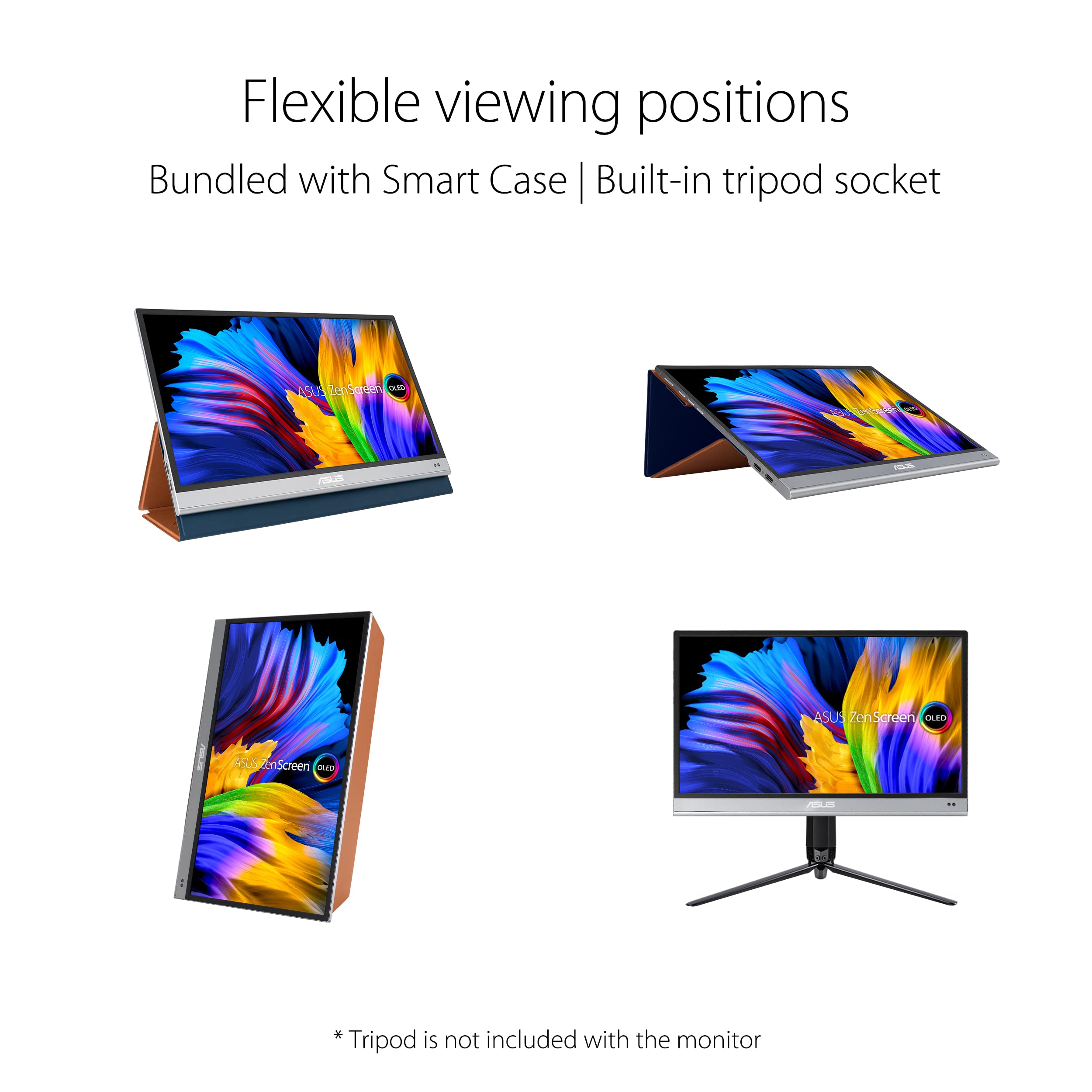 Amazon.co.jp: ASUS ZenScreen OLED 15.6インチ 1080P ポータブル