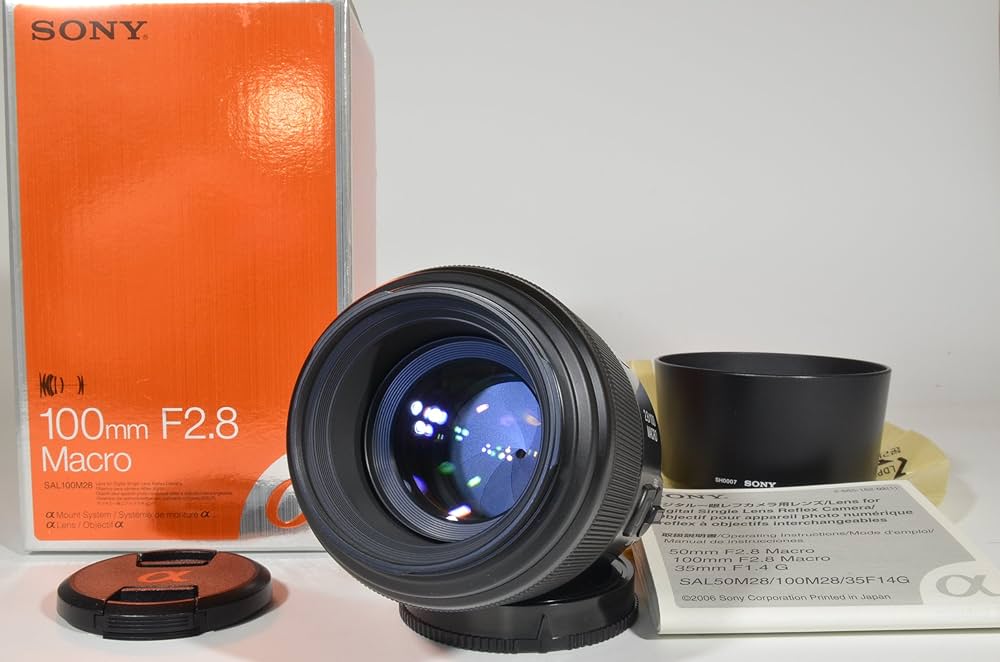 Amazon.co.jp: SONY 100mm F2.8 Macro SAL100M28 : 家電＆カメラ