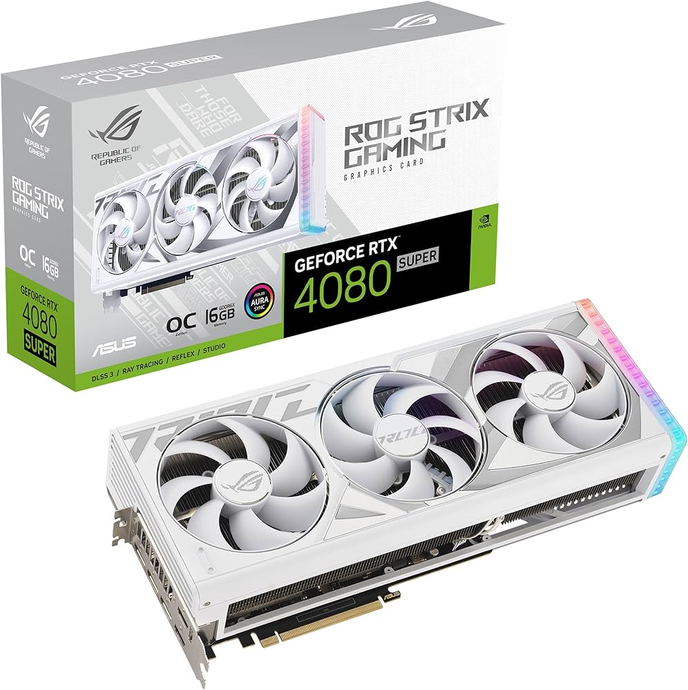 Amazon | ASUS ROG Strix GeForce RTX™ 4080 スーパーホワイト OC
