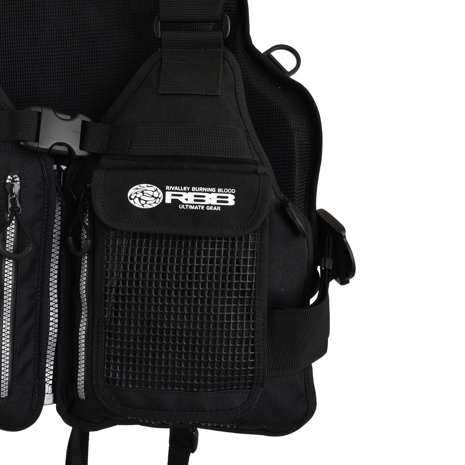 Amazon | 双進(SOSHIN) 7661 RBB ロックショアショートベスト ブラック