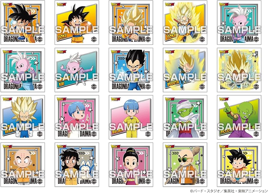 Amazon.co.jp: エンスカイ(ENSKY) ドラゴンボールDAIMA シール烈伝ガム