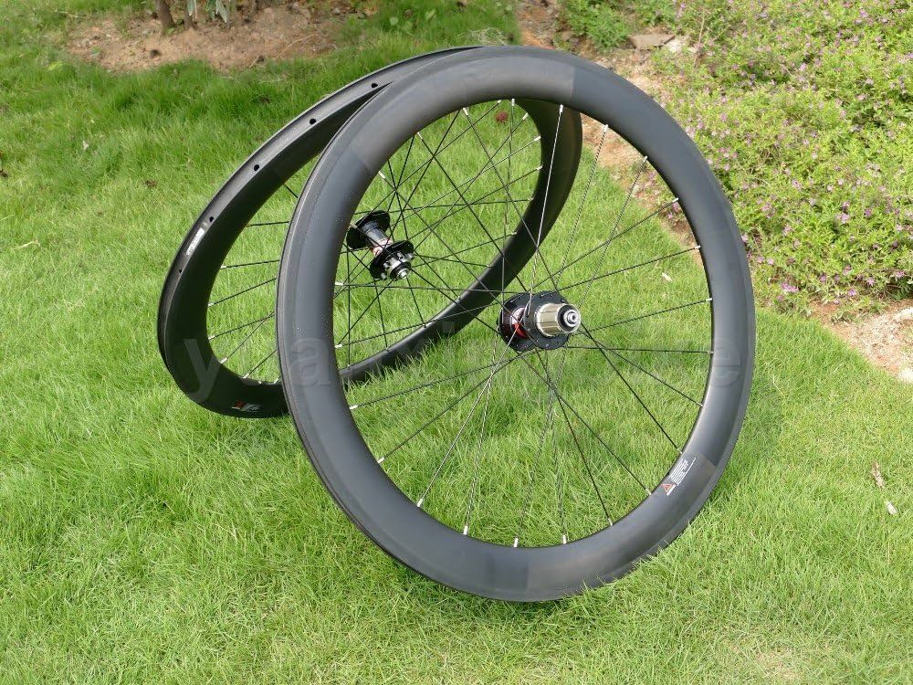 Amazon | フルカーボン3Kマットロードバイククリンチャーホイールリム