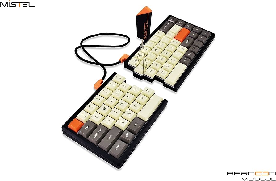 Amazon.co.jp: Mistel BAROCCO MD650L 分離式 メカニカルキーボード