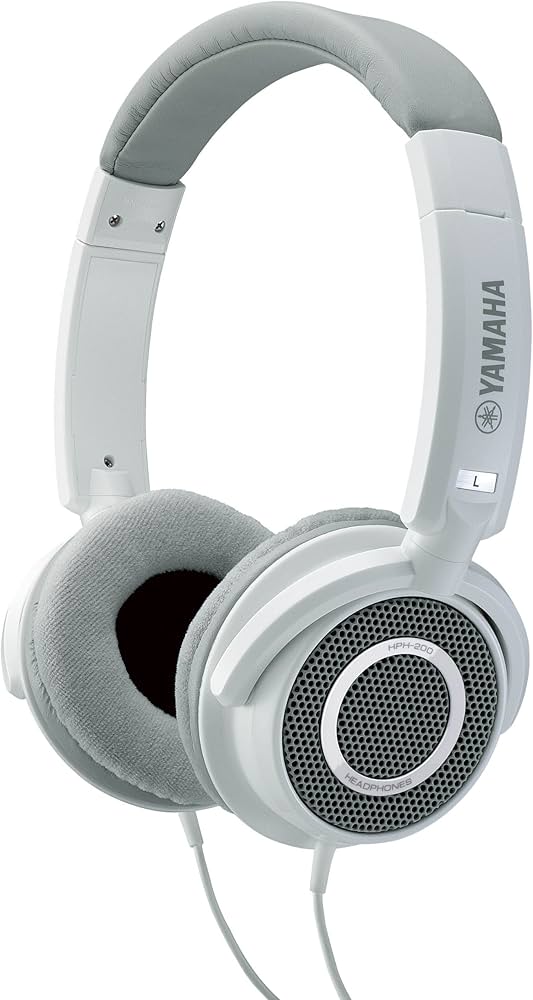Amazon.co.jp: YAMAHA オープンエアー型ヘッドホン ホワイト HPH-200