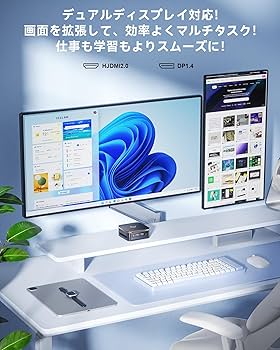 Amazon.co.jp: NiPoGi ミニpc Ryzen 3250U 【2026新モデル・業界超ミニ