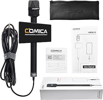 Amazon.co.jp: インタビューマイクCOMICA HRM-Sコンデンサーマイク