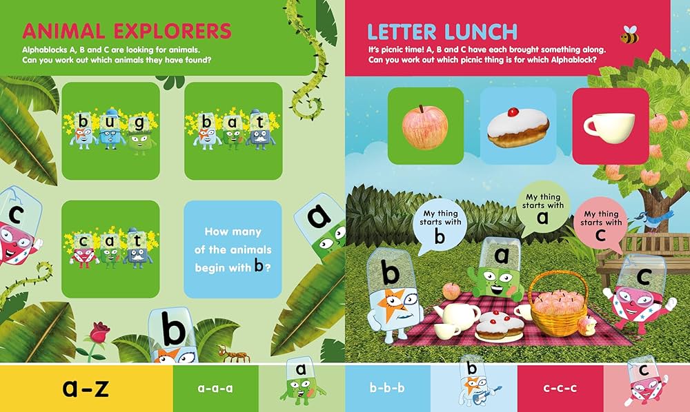Alphablocks A-Z Phonics Activities: A Lift the Flap Book: Sweet