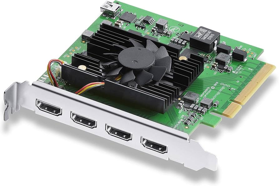 Amazon.com: Blackmagic Design DeckLink Quad HDMI PCIe Capture Card