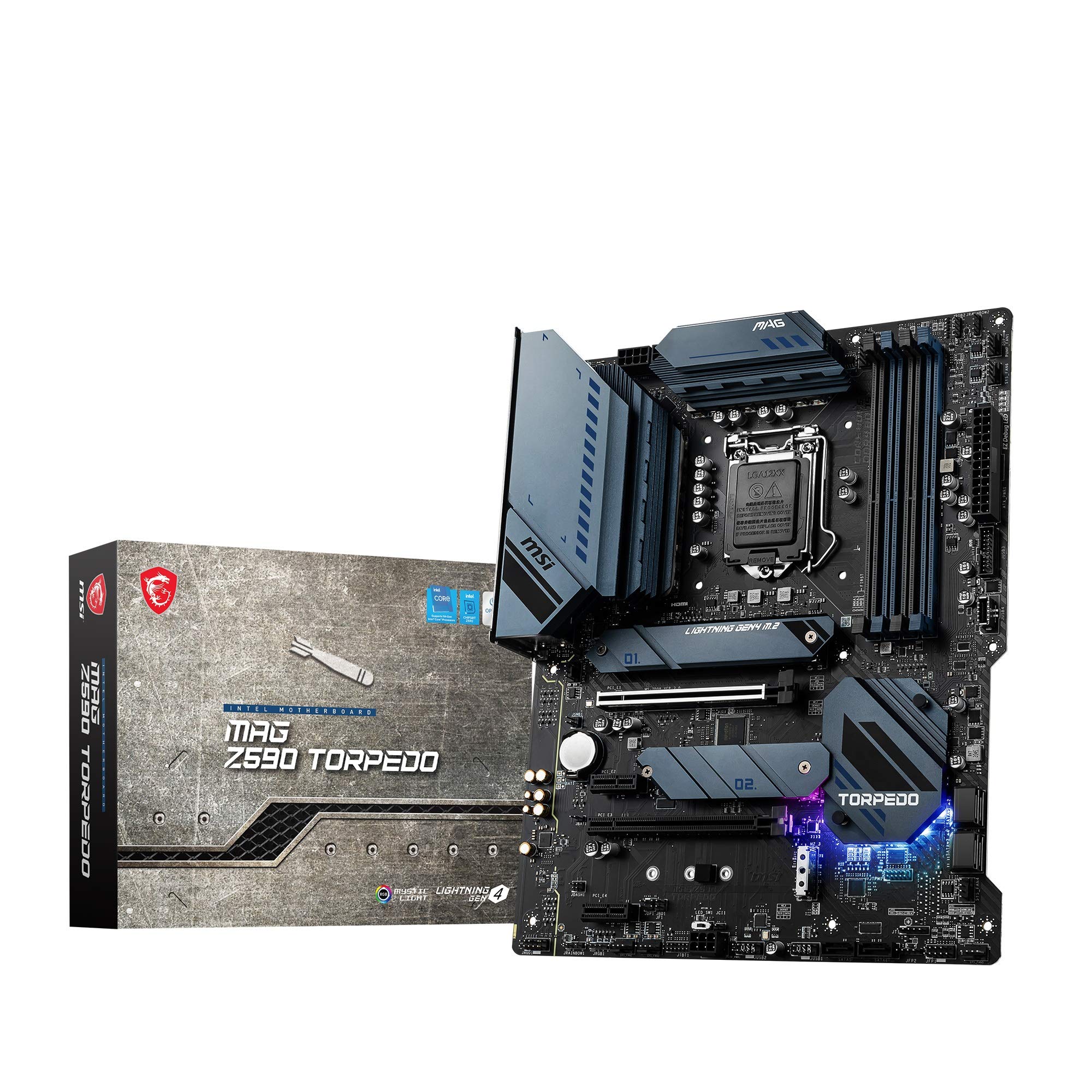 Amazon.co.jp: MSI MAG Z590 TORPEDO マザーボード ATX 第10・11世代