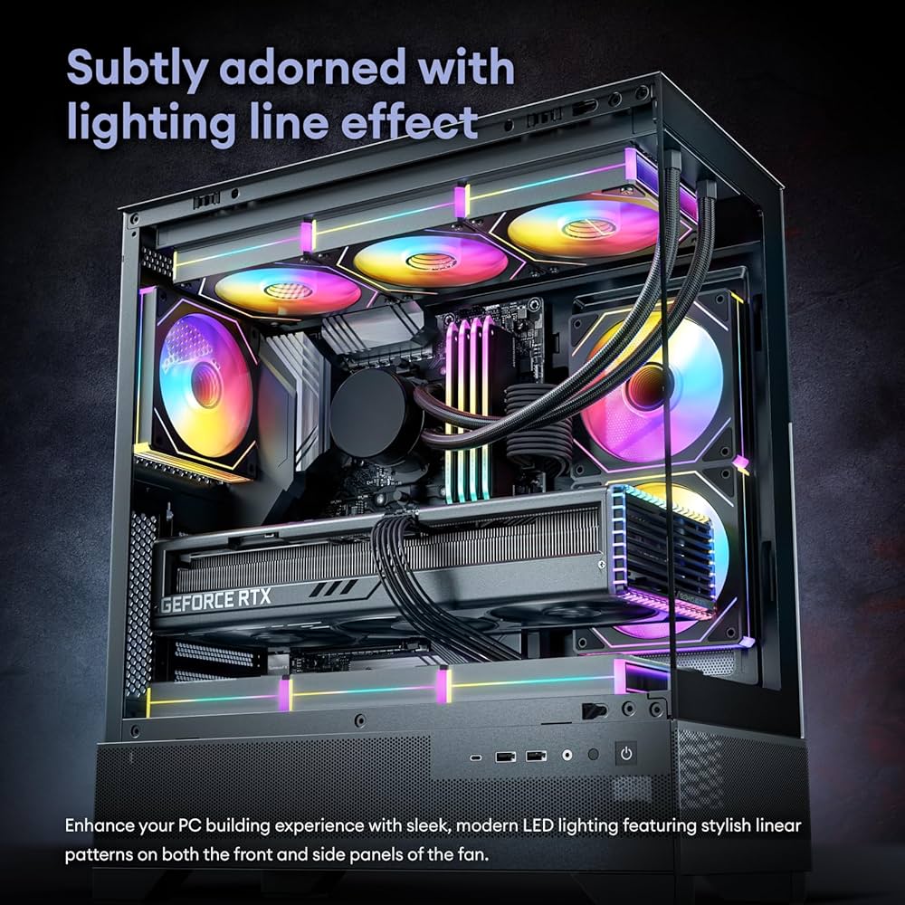 Amazon.co.jp: Okinos(オキノス) RGBファン 6個パック インフィニティ