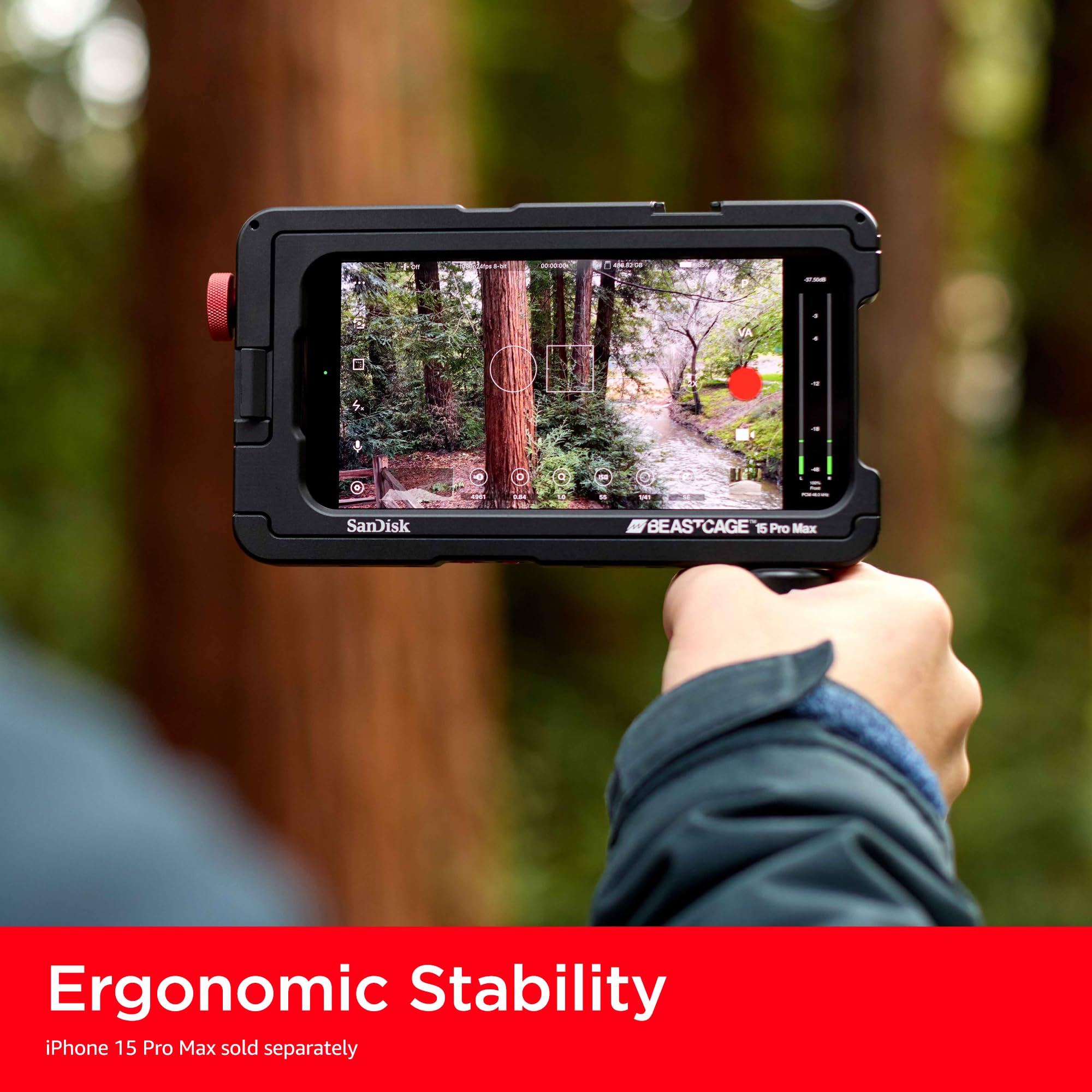 Amazon.co.jp: BEASTGRIP x SanDisk Beastcage iPhone 15 Pro Max