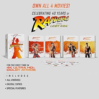 Amazon.com: Indiana Jones 4-Movie Collection Limited Edition