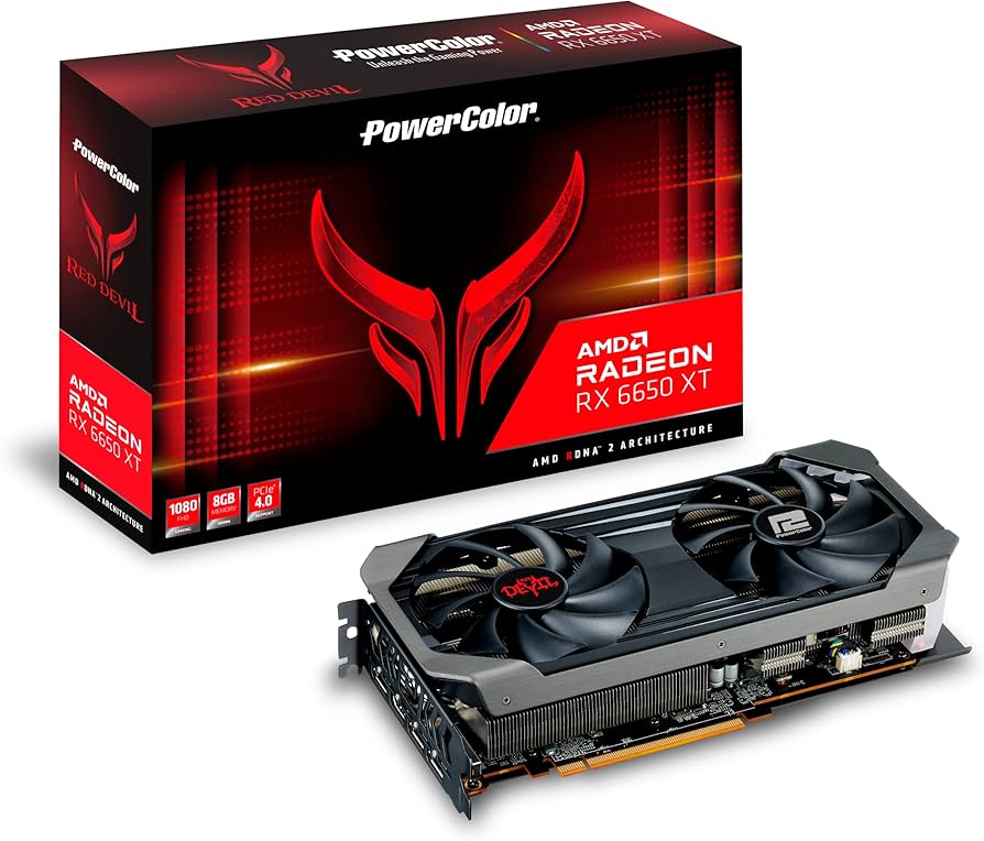 Amazon.com: PowerColor Red Devil AMD Radeon RX 6650 XT Graphics