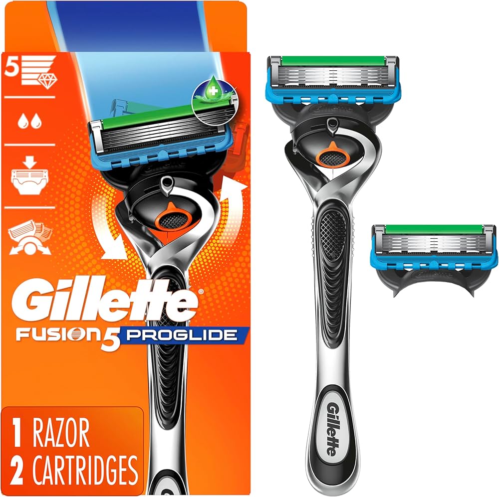 Amazon.com: Gillette ProGlide Razor for Men, Handle + 2 Blade