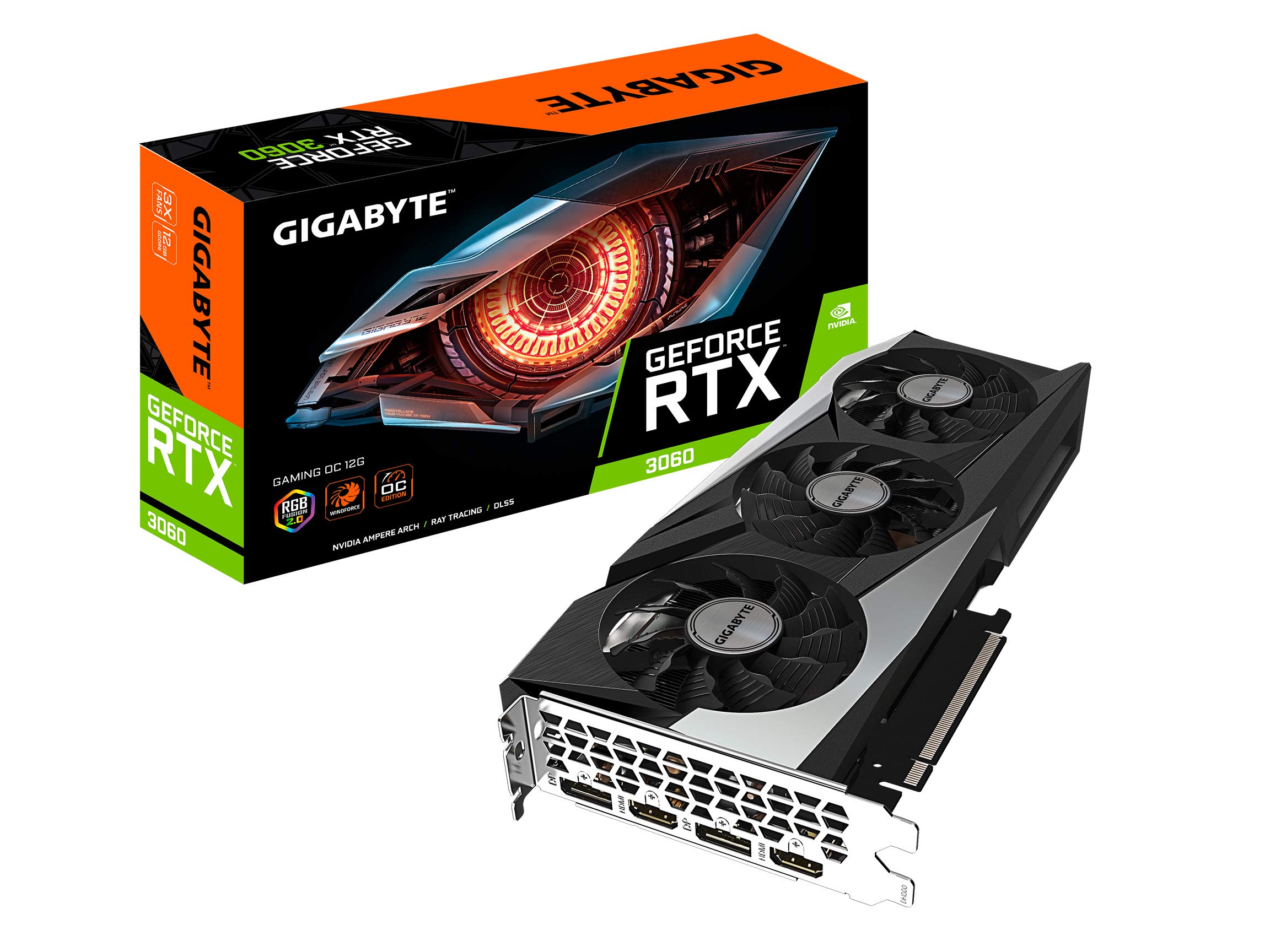 Amazon.com: Gigabyte GeForce RTX 3060 Gaming OC 12G Graphics Card