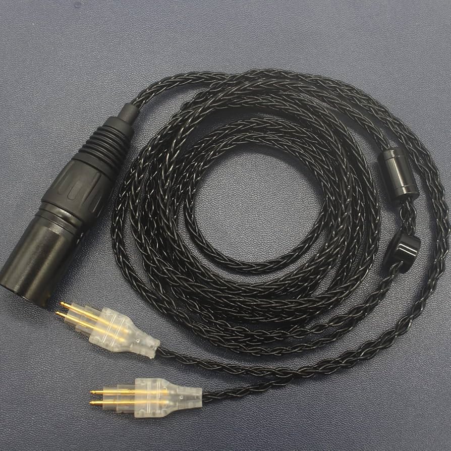 Amazon | Youkamoo 4ピン XLR バランス交換アップグレードケーブル