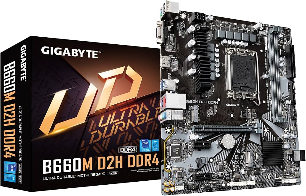 Amazon | GIGABYTE B660M D2H DDR4 Rev.1.0 マザーボード Micro-ATX