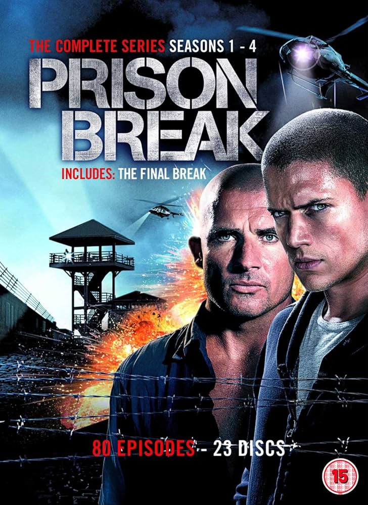 Amazon.co.jp: PRISON BREAK season 1 - 4 with FINAL BREAK