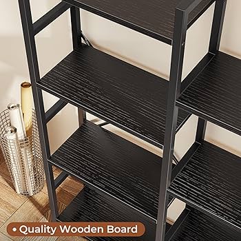 Amazon.com: SUPERJARE Triple Bookshelf, Bookcase with 11 Open