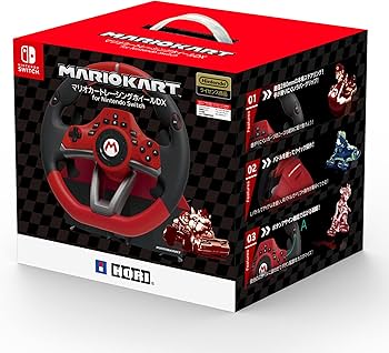 Amazon.com: Hori Controller NSW -228 [Mario Cart Racing Wheel DX