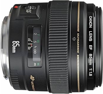 Amazon.com : Canon EF 85mm f/1.8 USM Medium Telephoto Lens for
