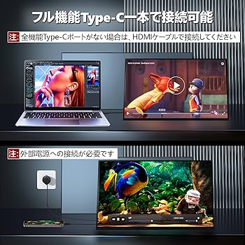 Amazon.co.jp: LivElect モバイルモニター 18.5インチ 1920*1080