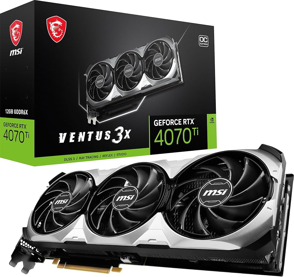 Amazon | MSI GeForce RTX 4070 Ti Ventus 3X 12G OC ゲーミング