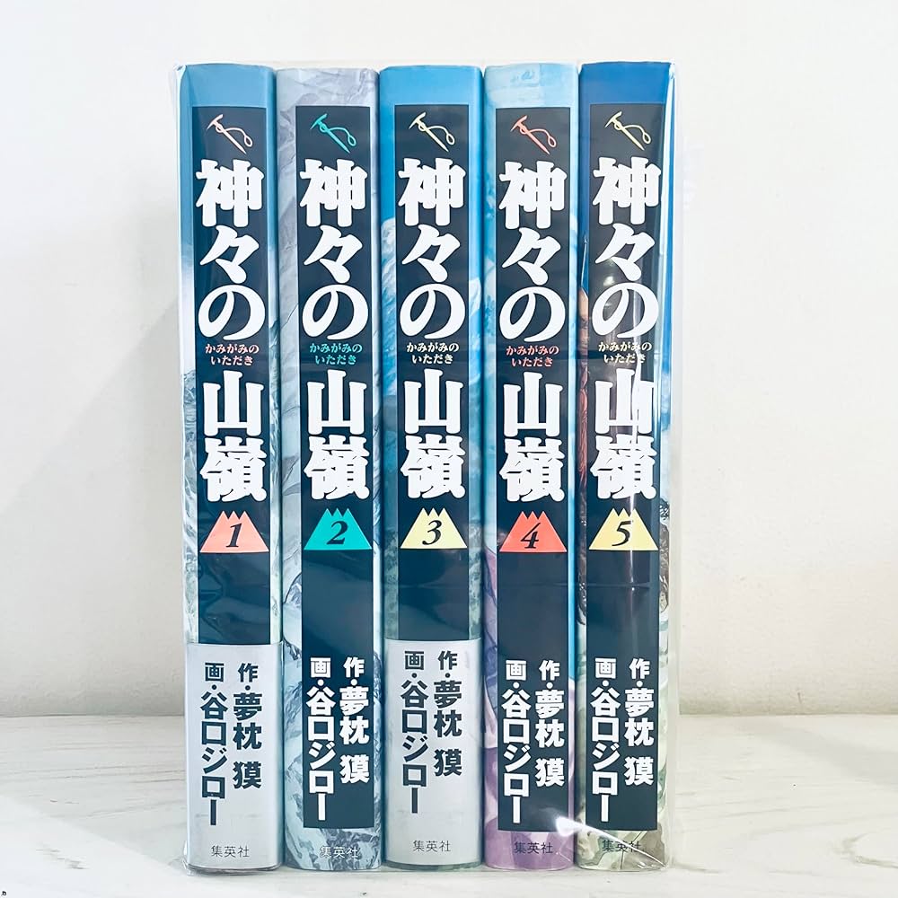 神々の山嶺(いただき) コミック 1-5巻セット (BUSINESS JUMP愛蔵版
