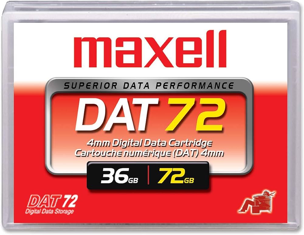Amazon | maxell DDSデータカートリッジ(4mm幅) タイプDAT72 容量(36GB