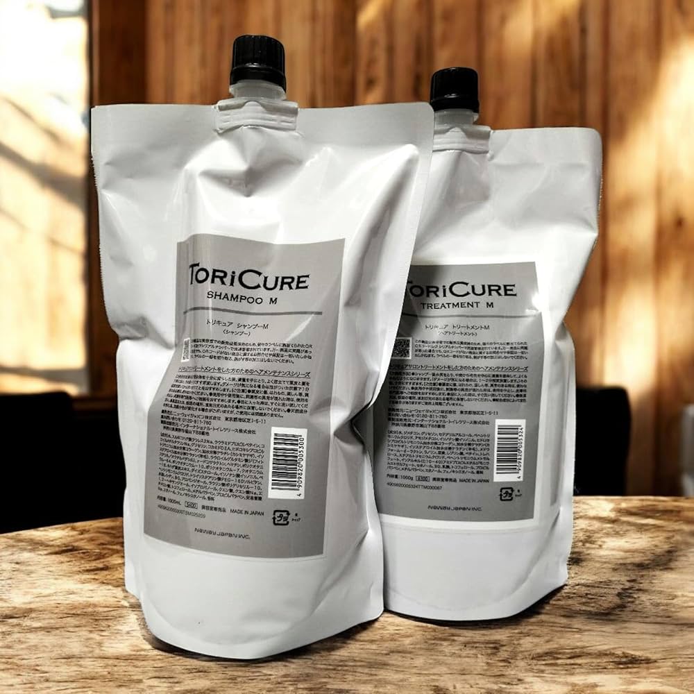 Amazon | トリキュア シャンプーM 1000ml＆トリートメントM 1000g 詰替