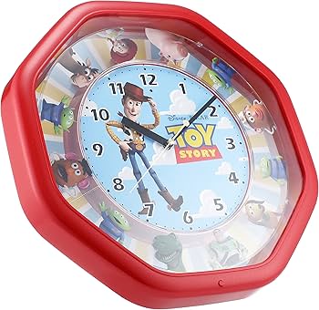 Amazon.co.jp: リズム(RHYTHM) ディズニー トイ・ストーリー 掛け時計
