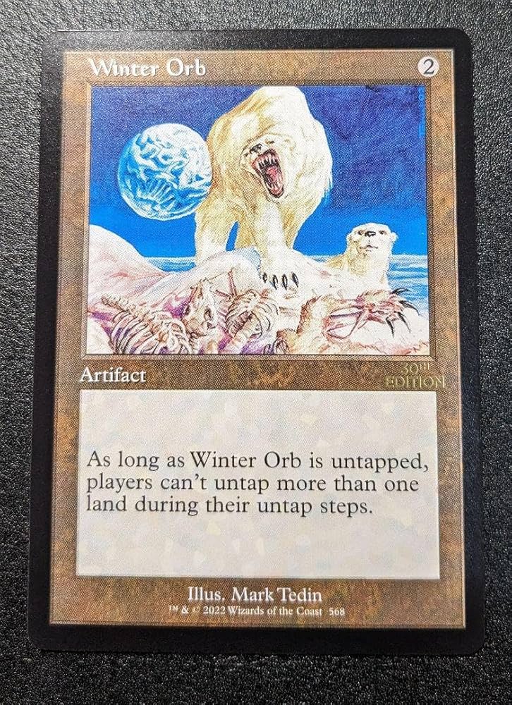 Amazon.co.jp: MTG 冬の宝珠 Winter Orb 旧枠 30A 英語 : おもちゃ