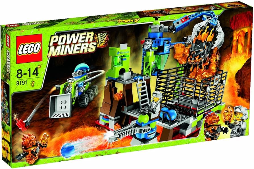 Amazon.com: LEGO? Power Miners Lavatraz 8191 : Toys & Games