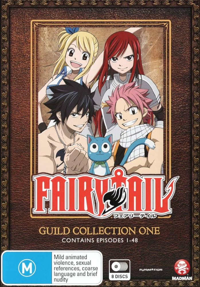 Amazon.com: Fairy Tail Guild Collection 1 | Episodes 1-48 | 8