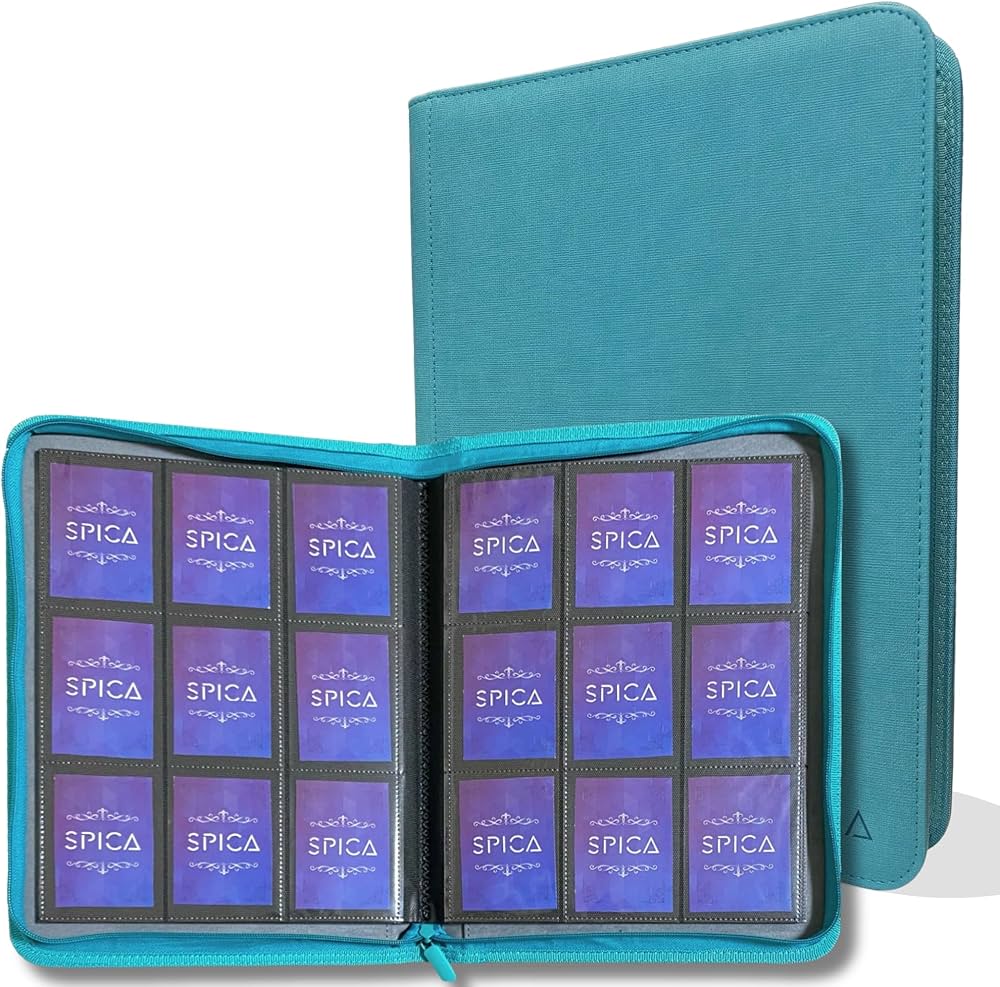 Amazon.co.jp: SPICA カードファイル 9ポケット 360枚 横入れ