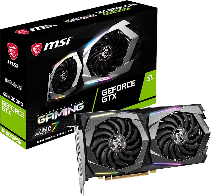 Amazon.com: MSI GeForce GTX 1660 Super Gaming Graphics Card, PCI-E